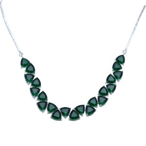 Elegant Emerald Necklace